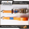 hot sale 100% polyester PE cargo lashing belt;packing belt
